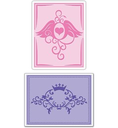 656574 Embossing folders - Sizzix Crown